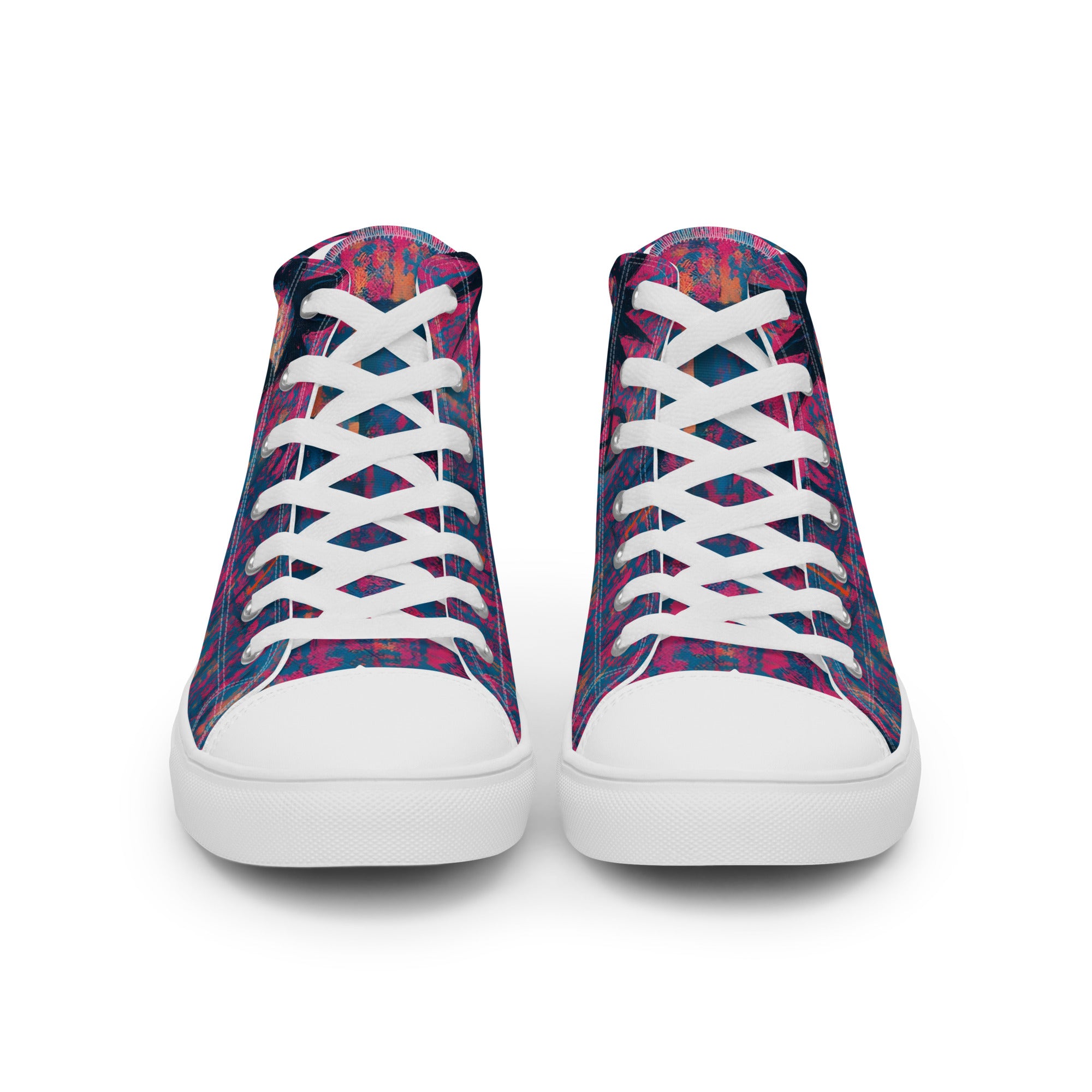 Men’s high top canvas shoes