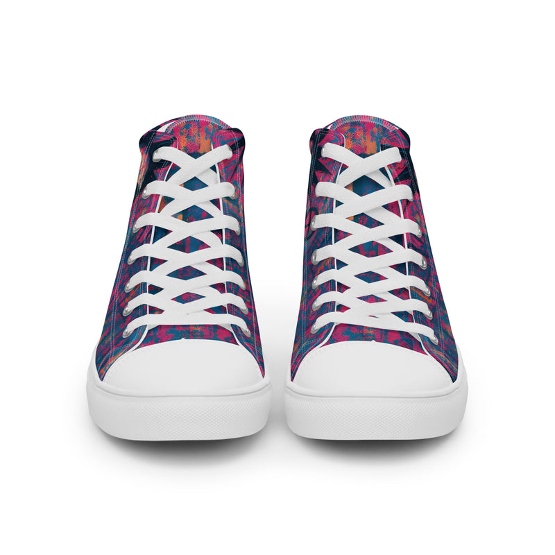 Men’s high top canvas shoes