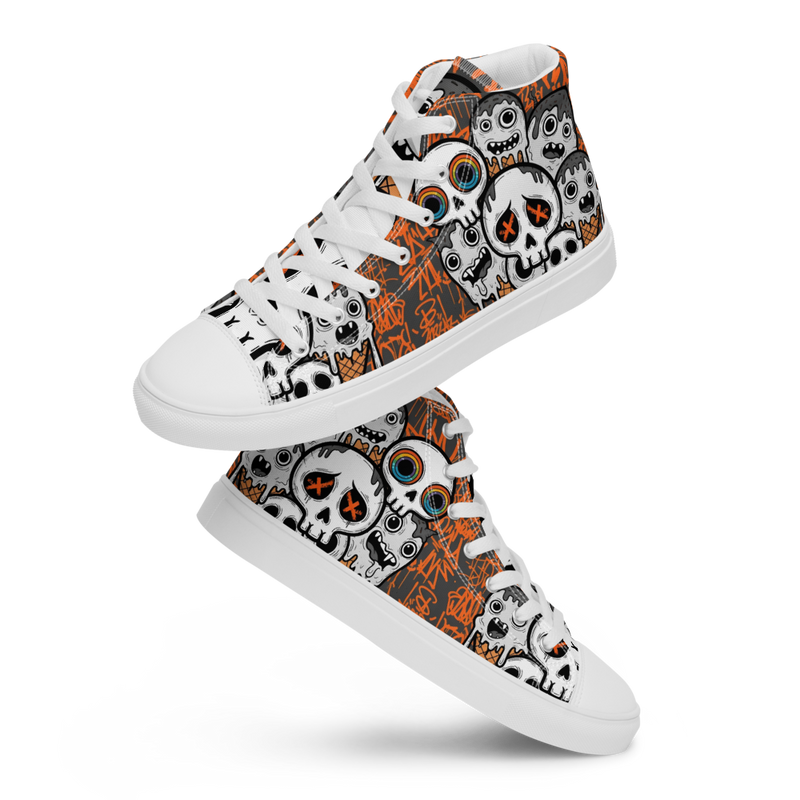 Men’s high top canvas shoes