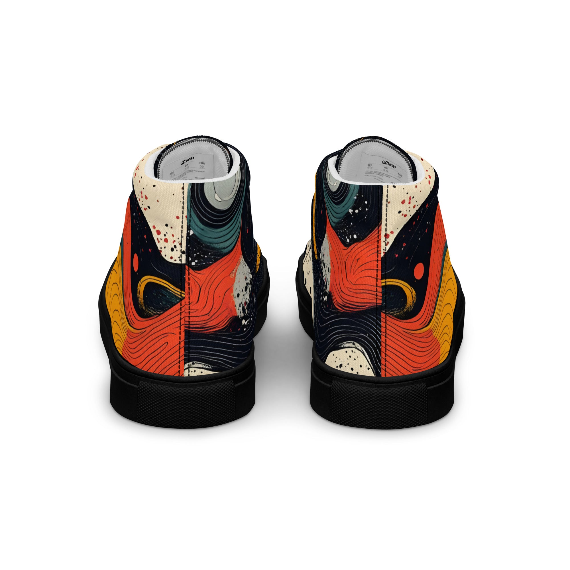 Women’s high top canvas shoes