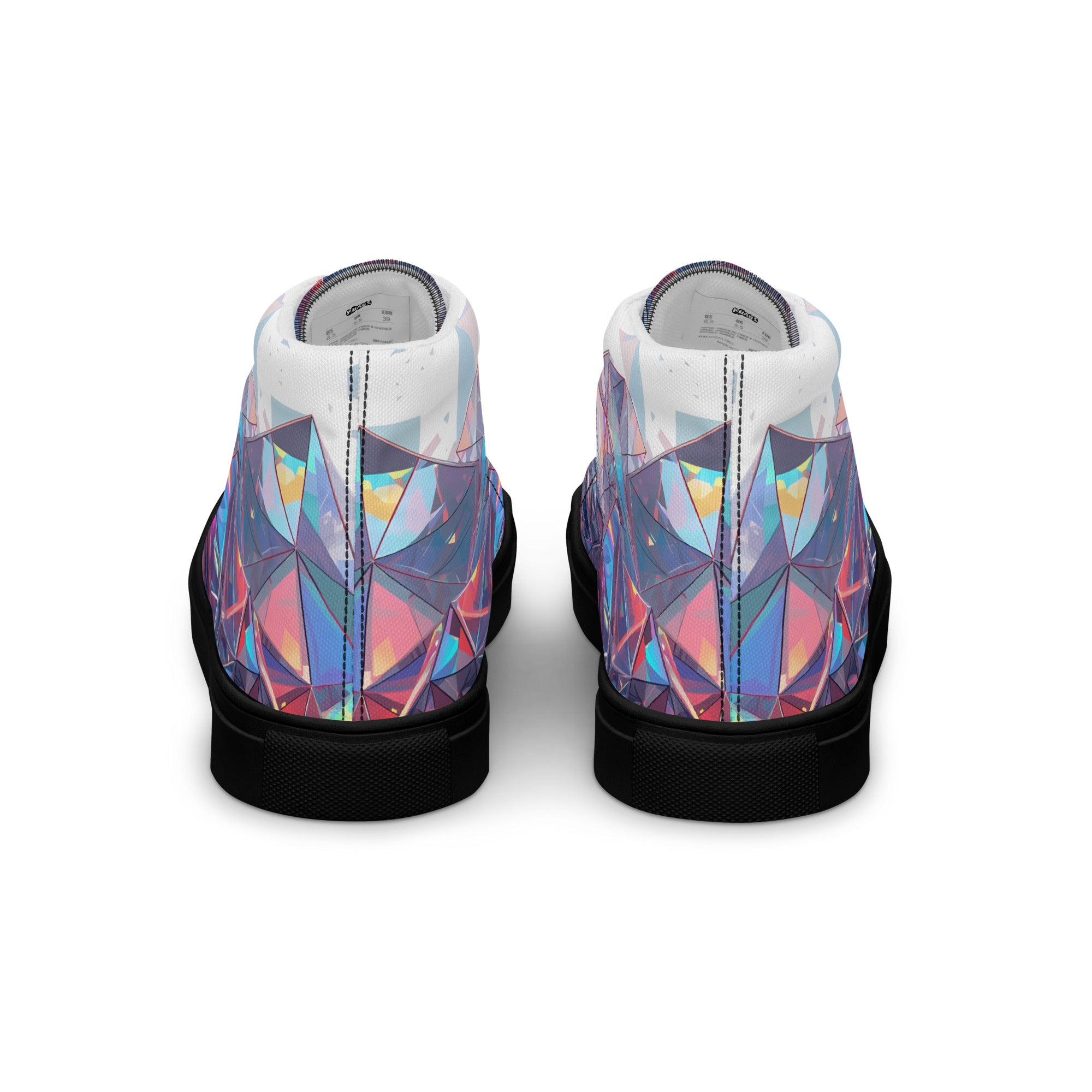 Women’s high top canvas shoes