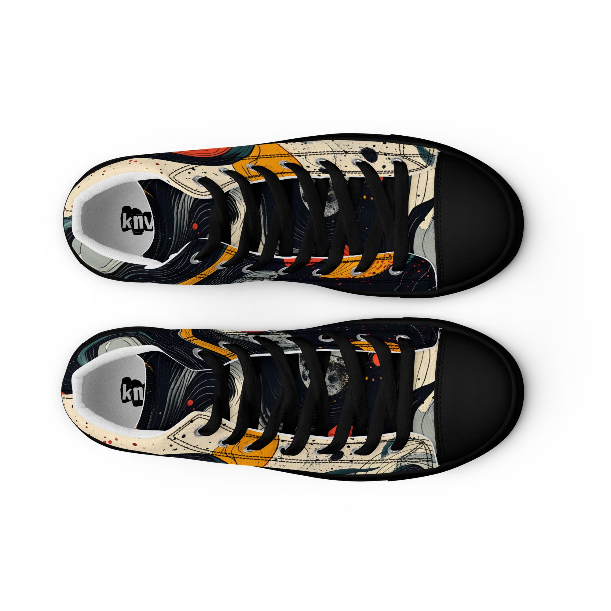 Women’s high top canvas shoes
