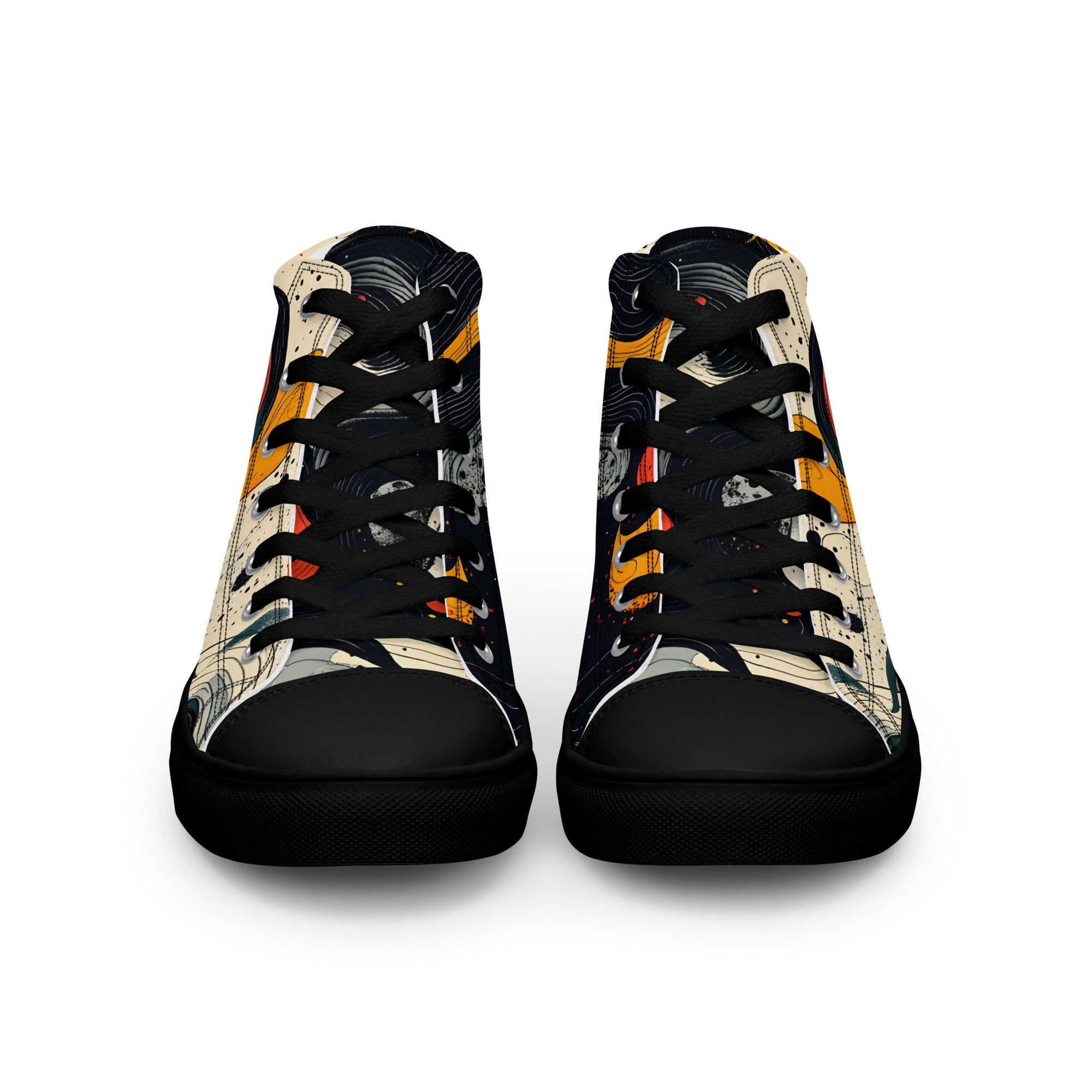 Women’s high top canvas shoes