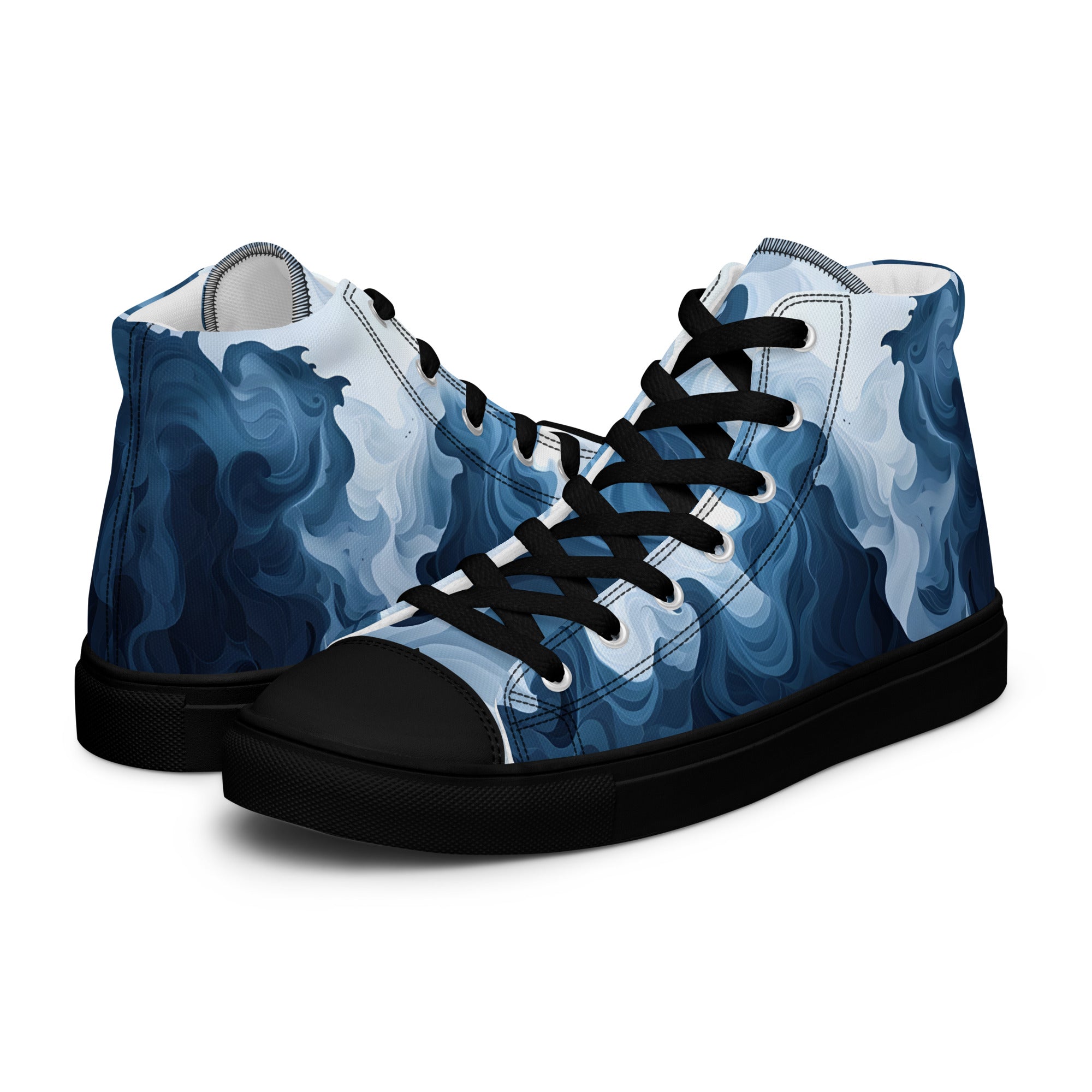 Women’s high top canvas shoes