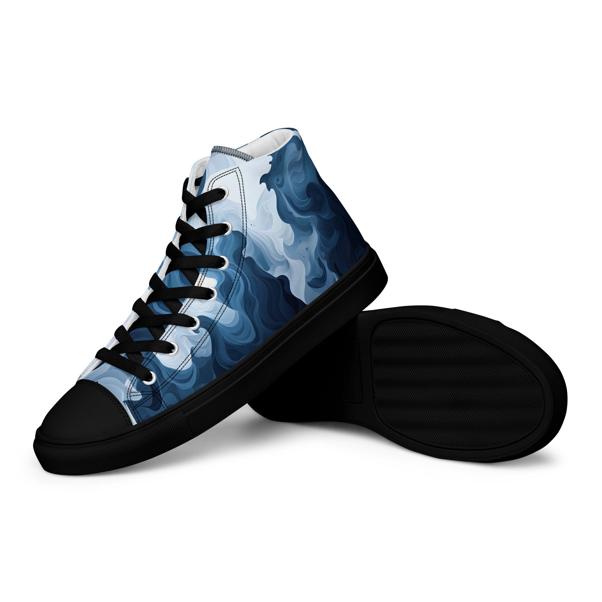 Women’s high top canvas shoes