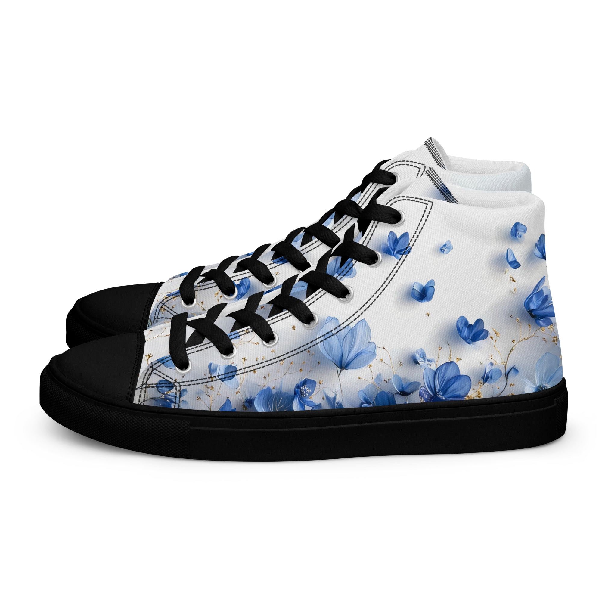 Women’s high top canvas shoes