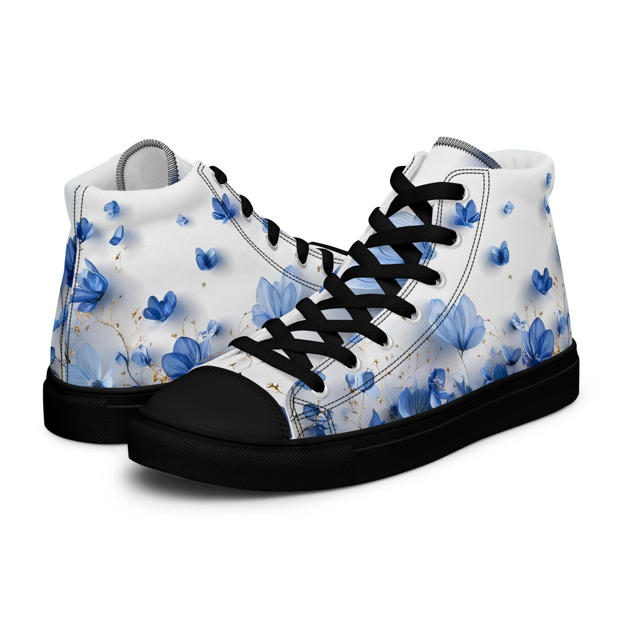 Women’s high top canvas shoes