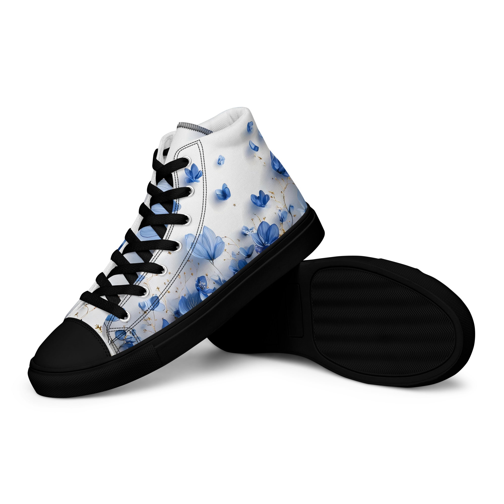 Women’s high top canvas shoes
