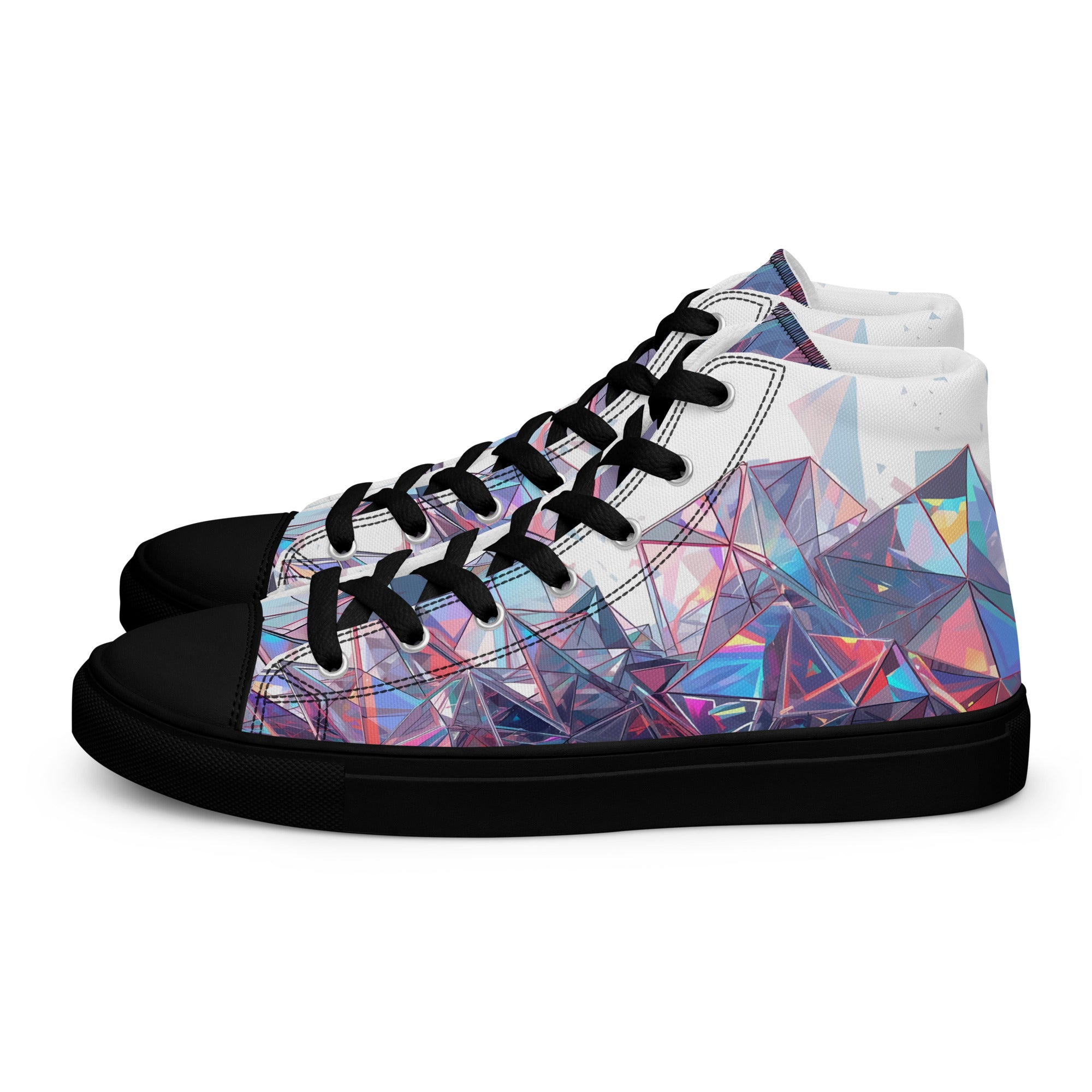 Women’s high top canvas shoes
