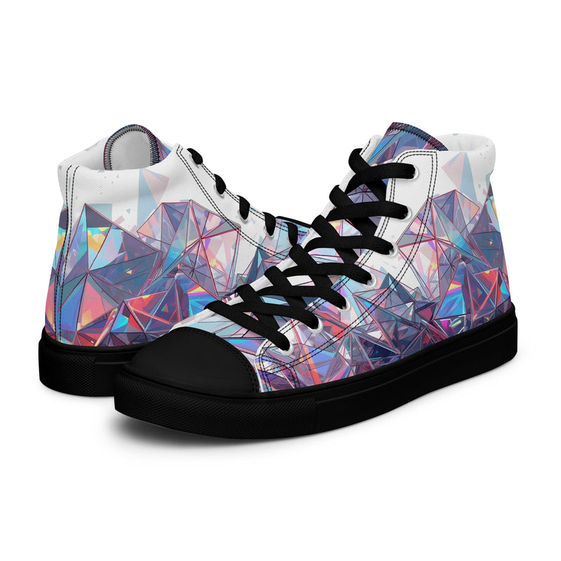 Women’s high top canvas shoes