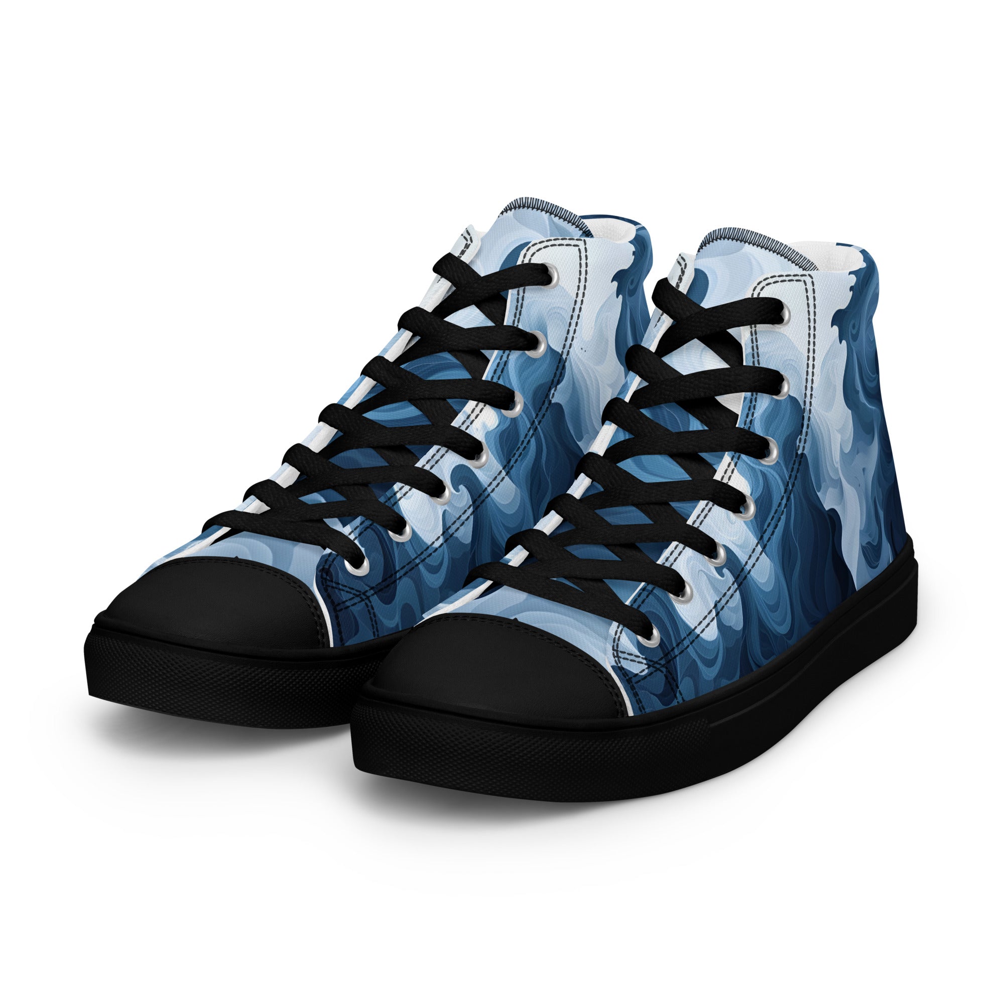 Women’s high top canvas shoes
