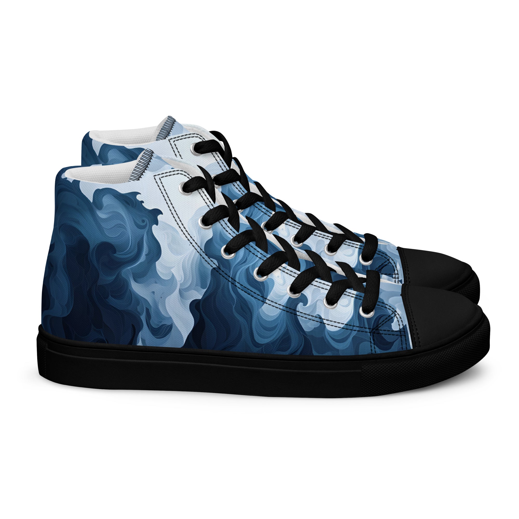 Women’s high top canvas shoes
