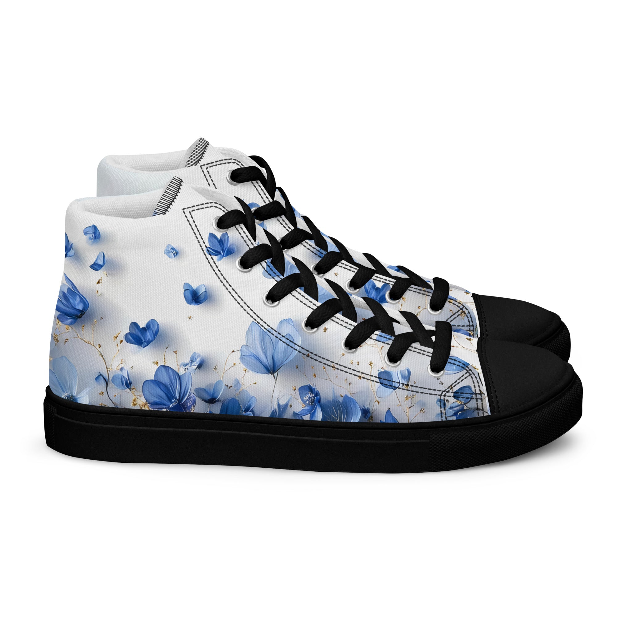 Women’s high top canvas shoes