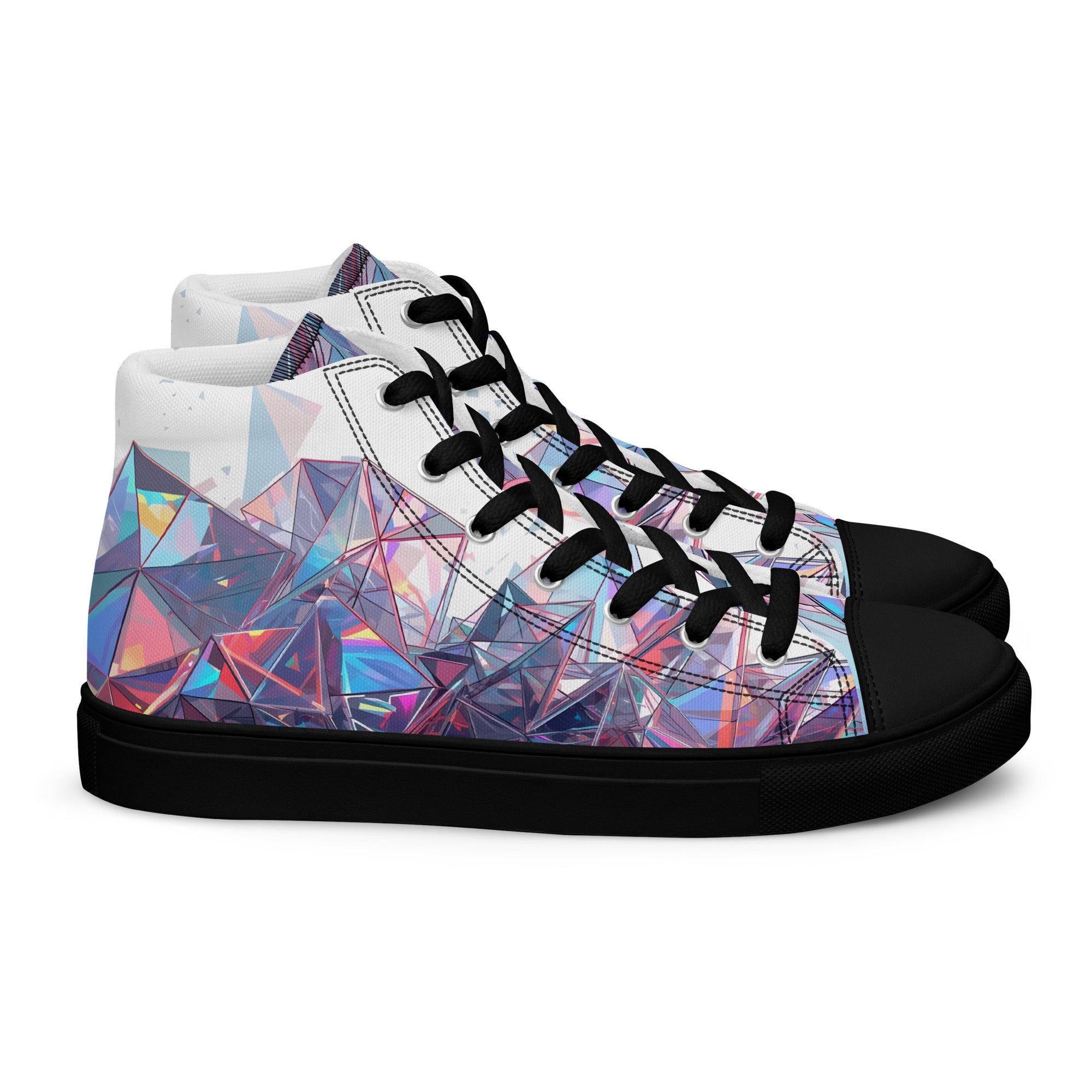 Women’s high top canvas shoes