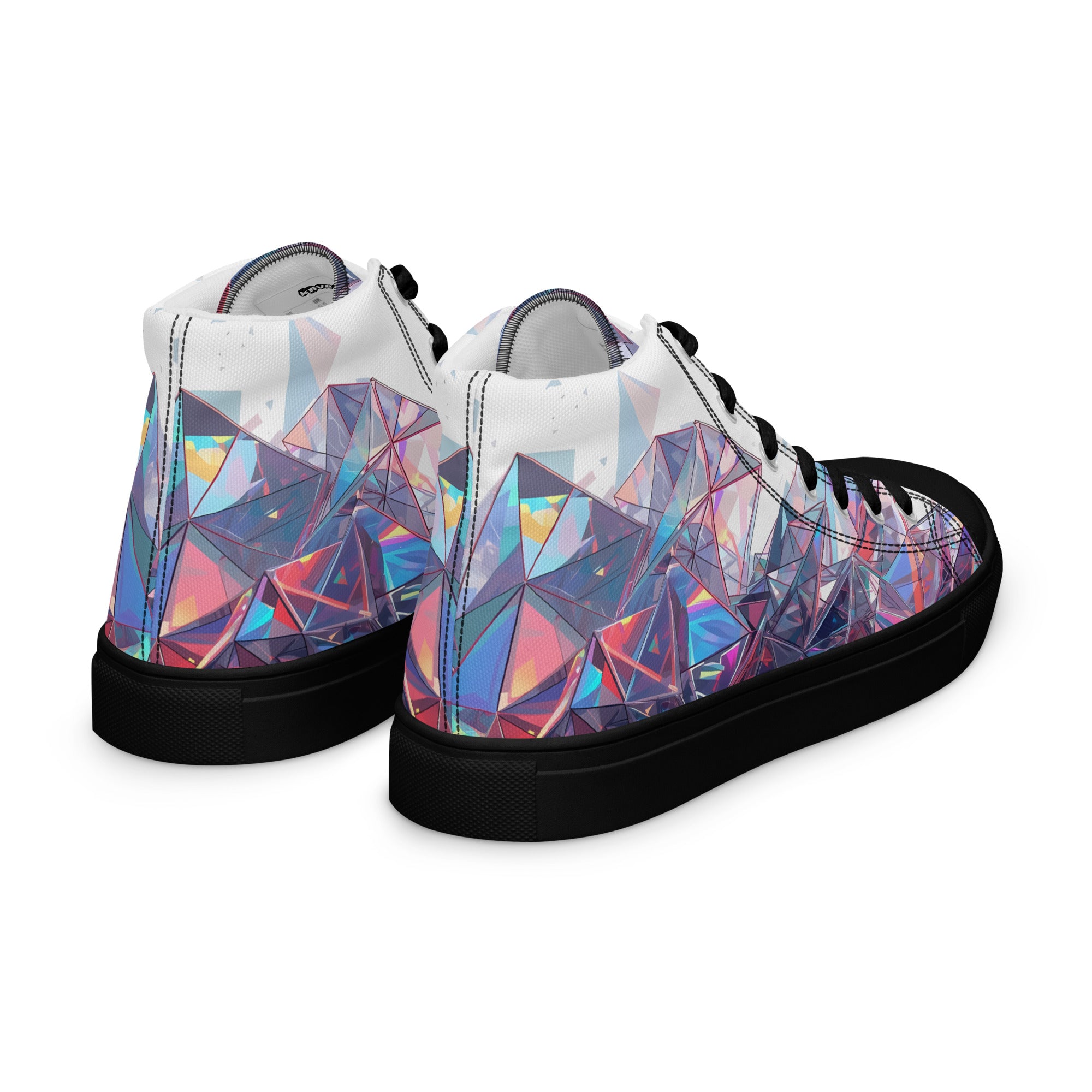 Women’s high top canvas shoes
