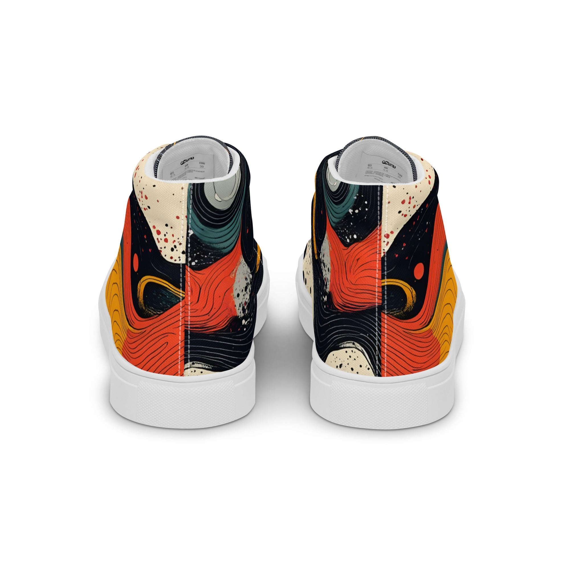 Women’s high top canvas shoes