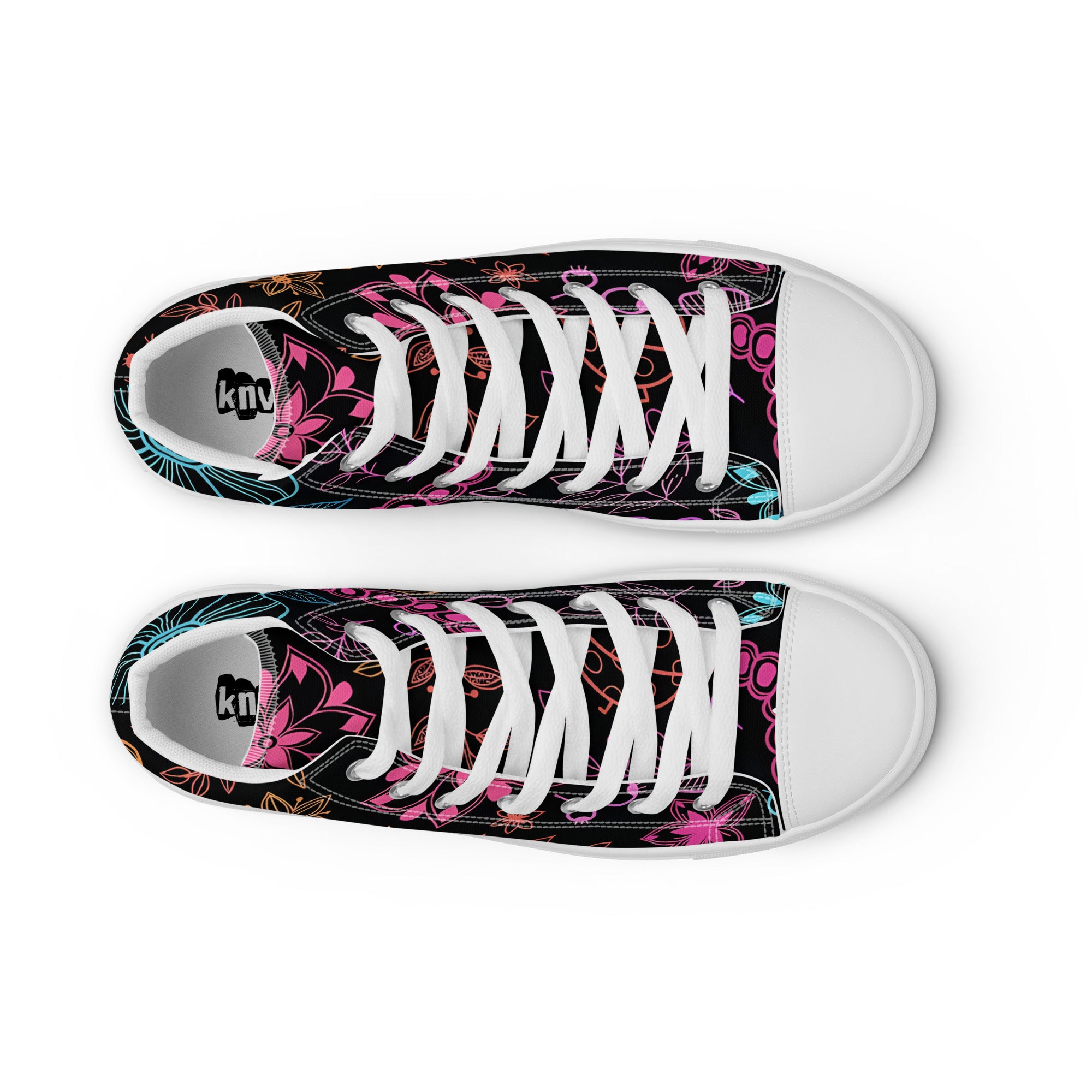 Women’s high top canvas shoes