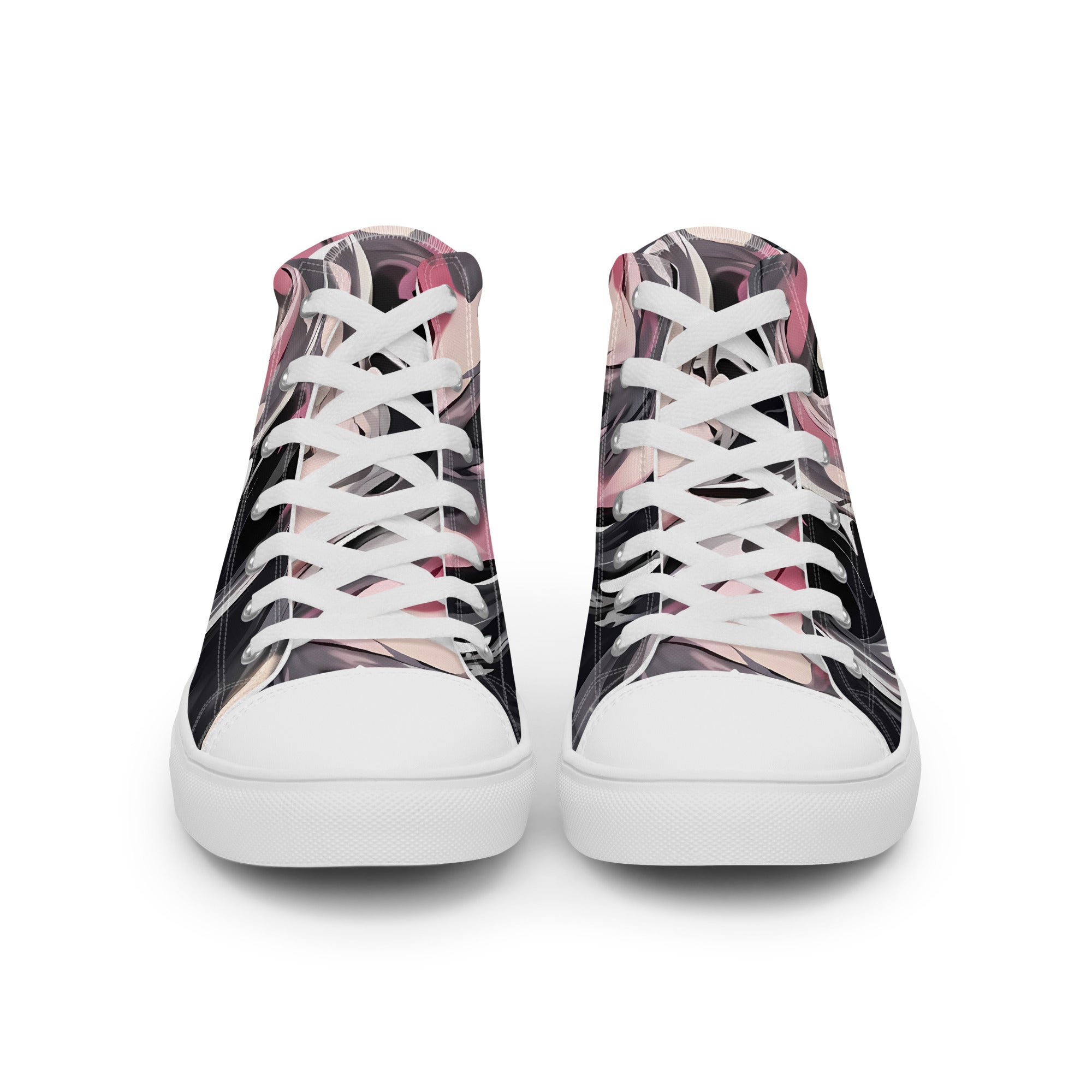 Women’s high top canvas shoes