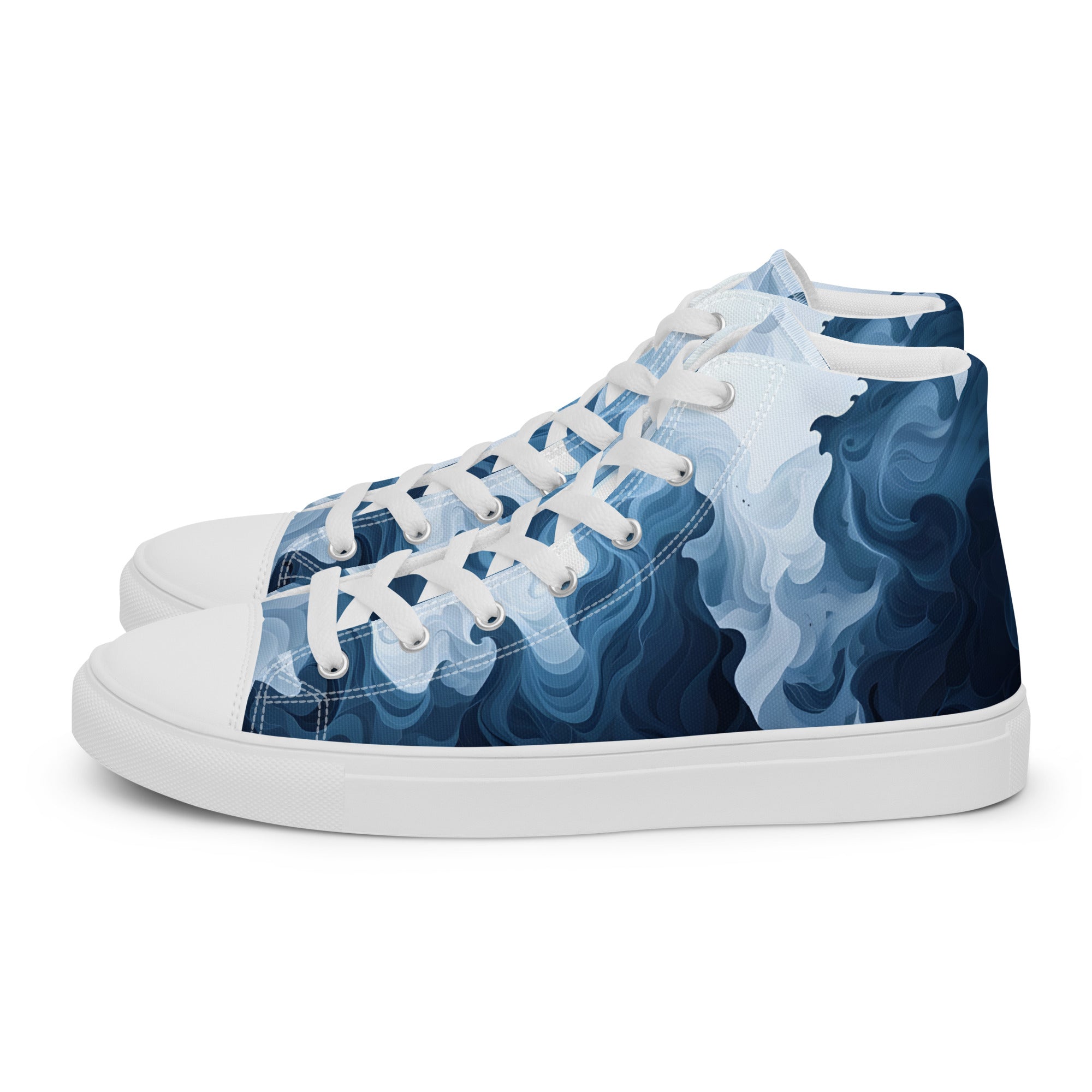 Women’s high top canvas shoes