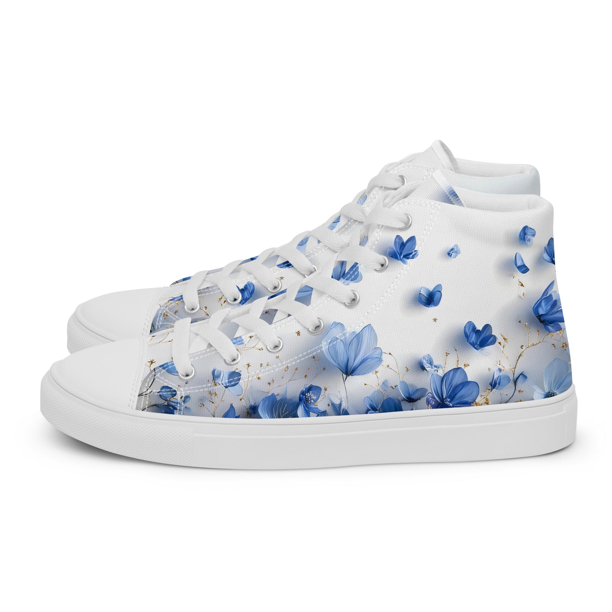 Women’s high top canvas shoes