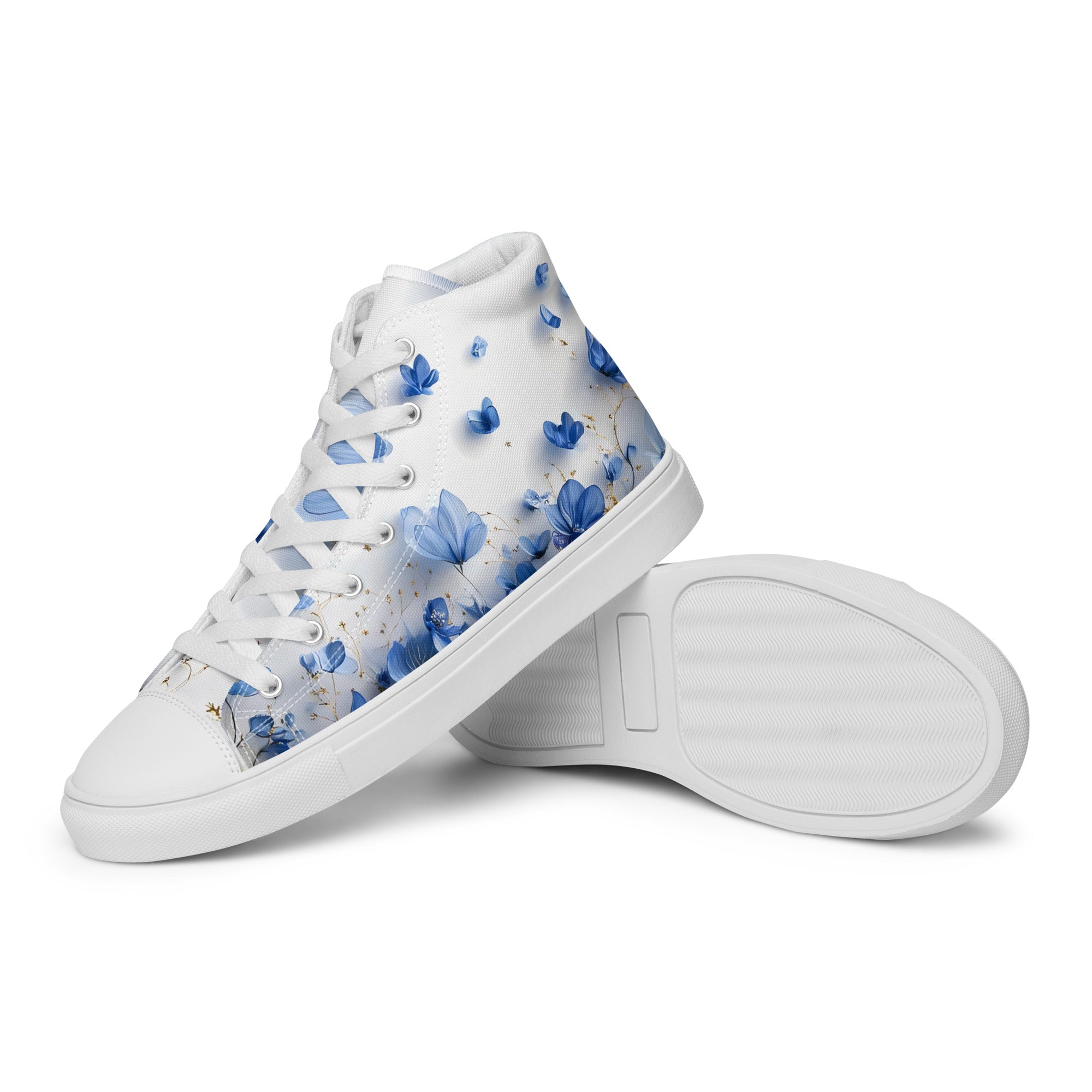 Women’s high top canvas shoes