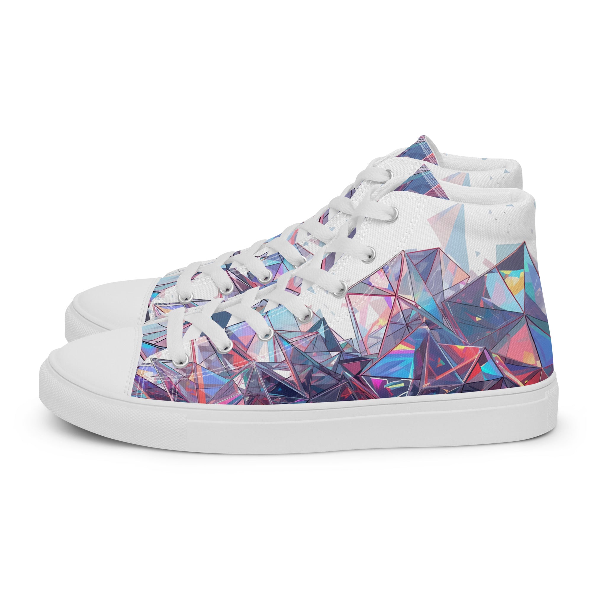 Women’s high top canvas shoes