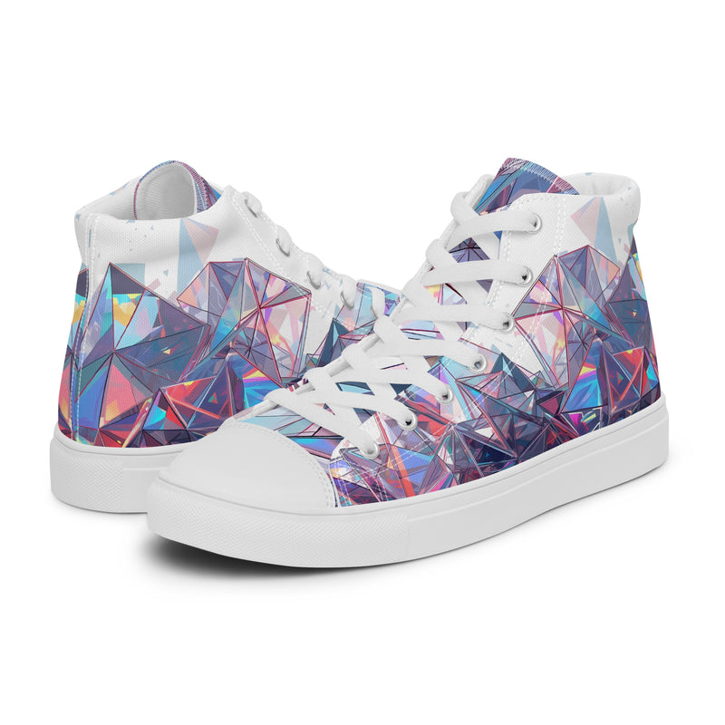 Women’s high top canvas shoes