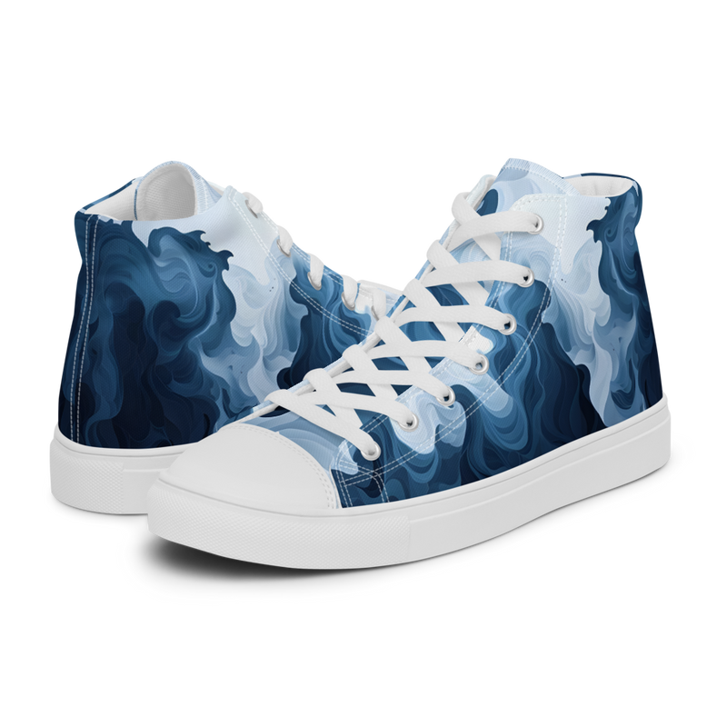 Women’s high top canvas shoes