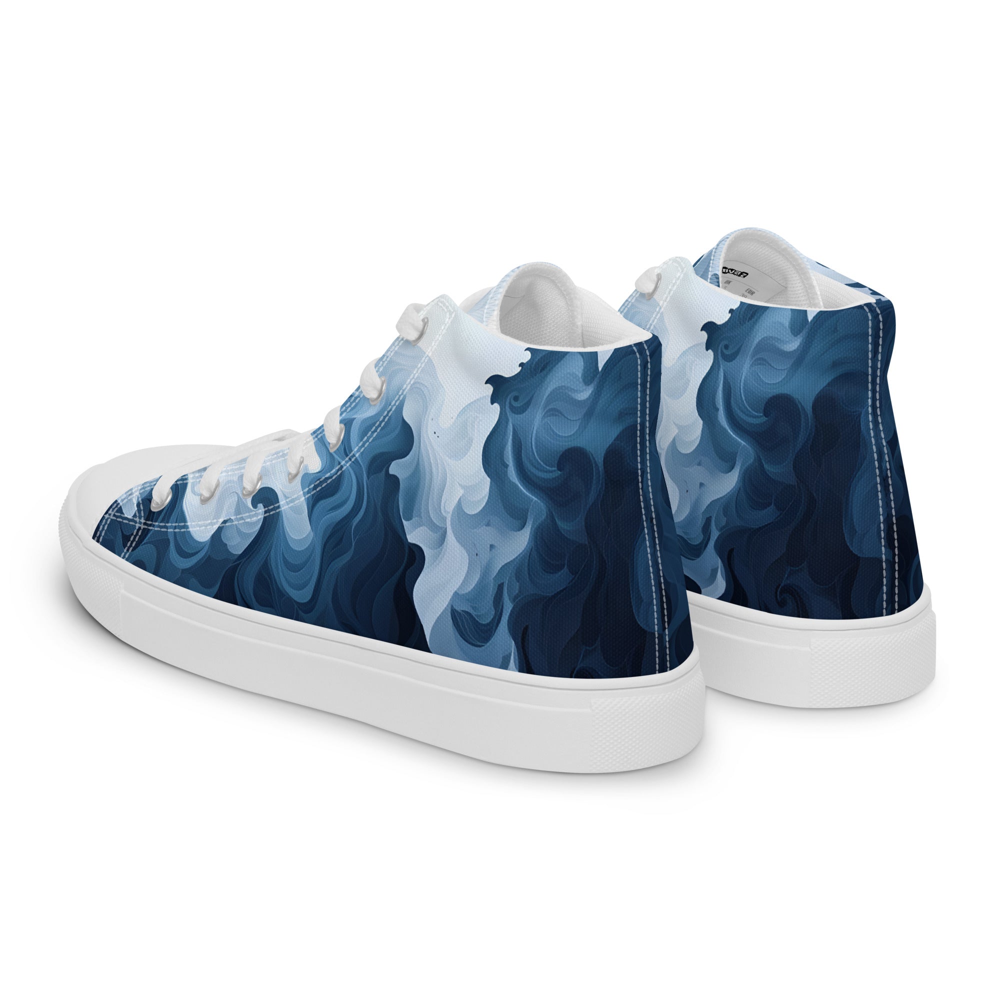 Women’s high top canvas shoes