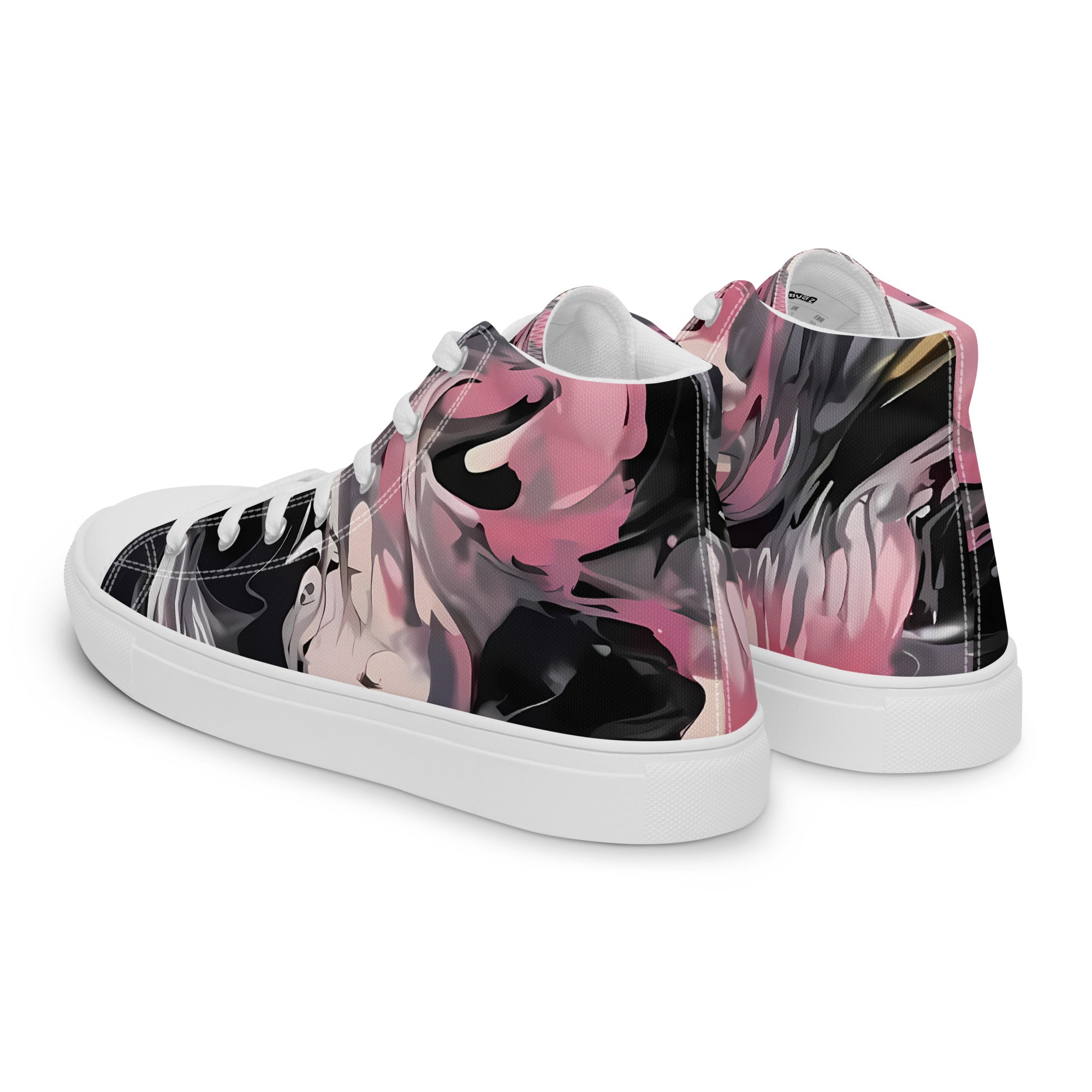 Women’s high top canvas shoes