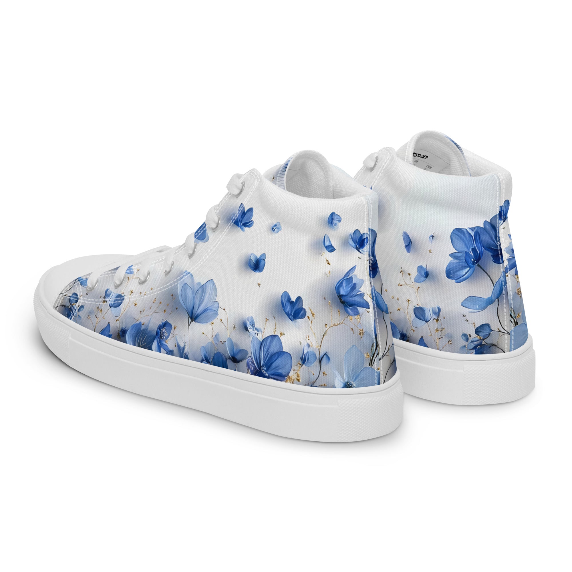 Women’s high top canvas shoes