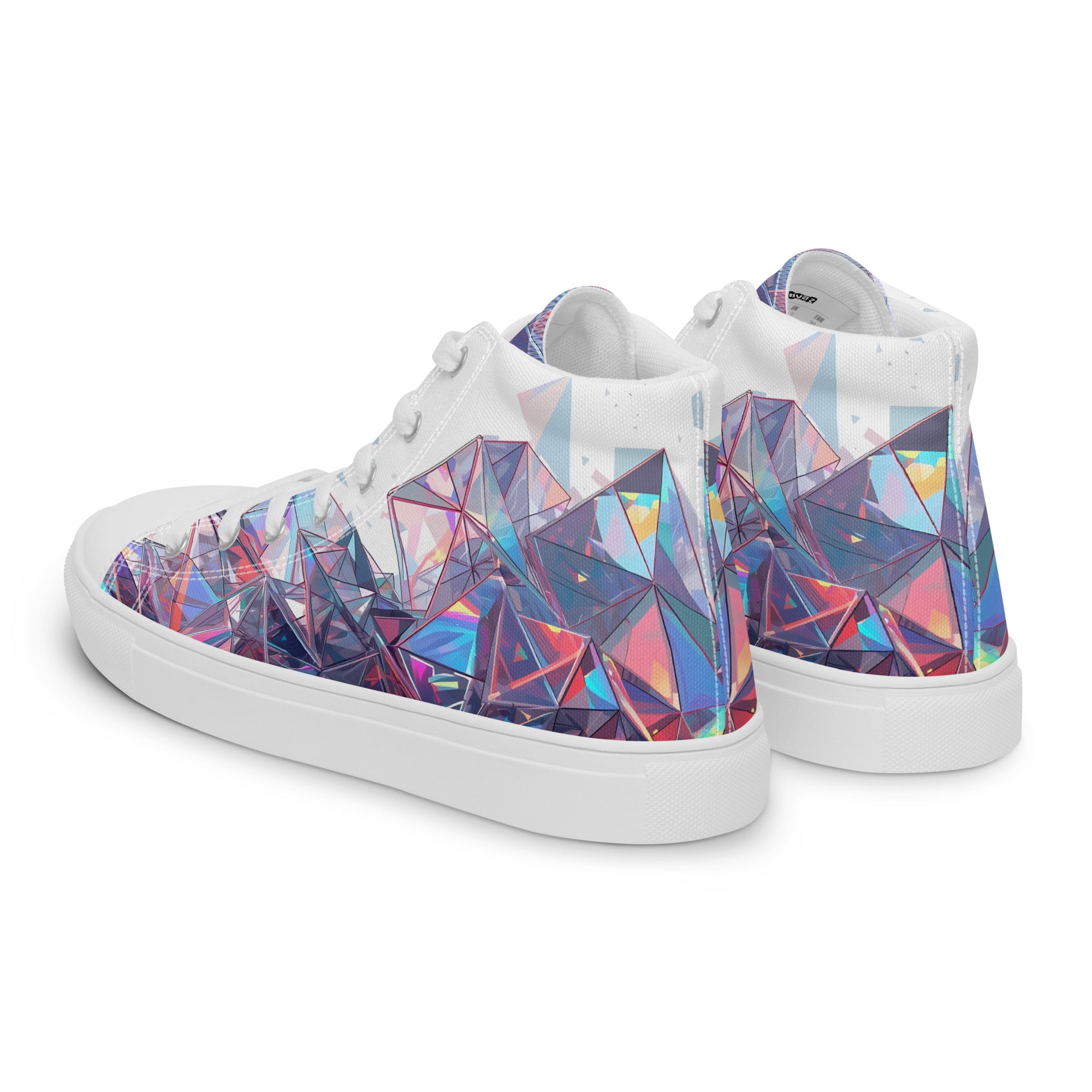 Women’s high top canvas shoes