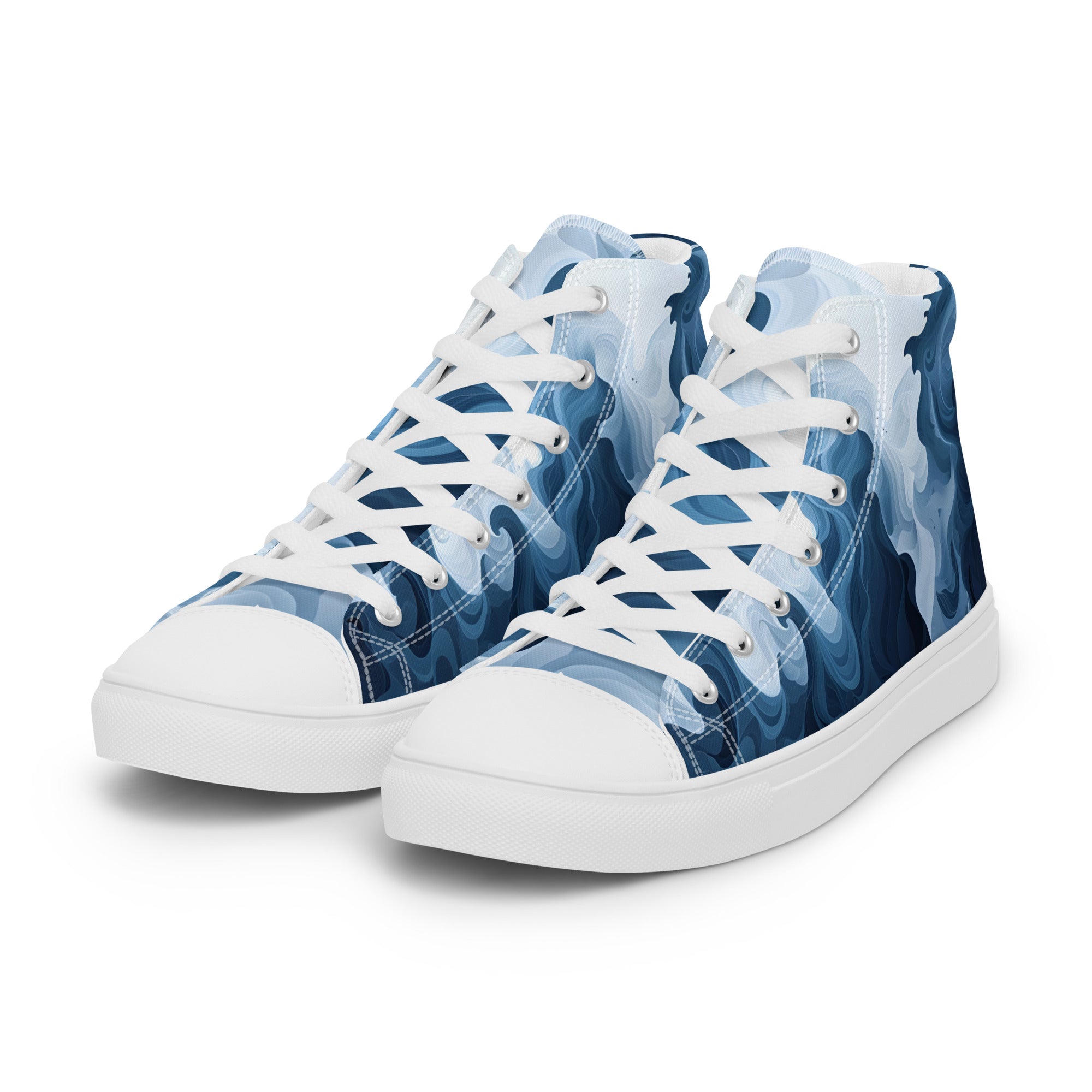Women’s high top canvas shoes
