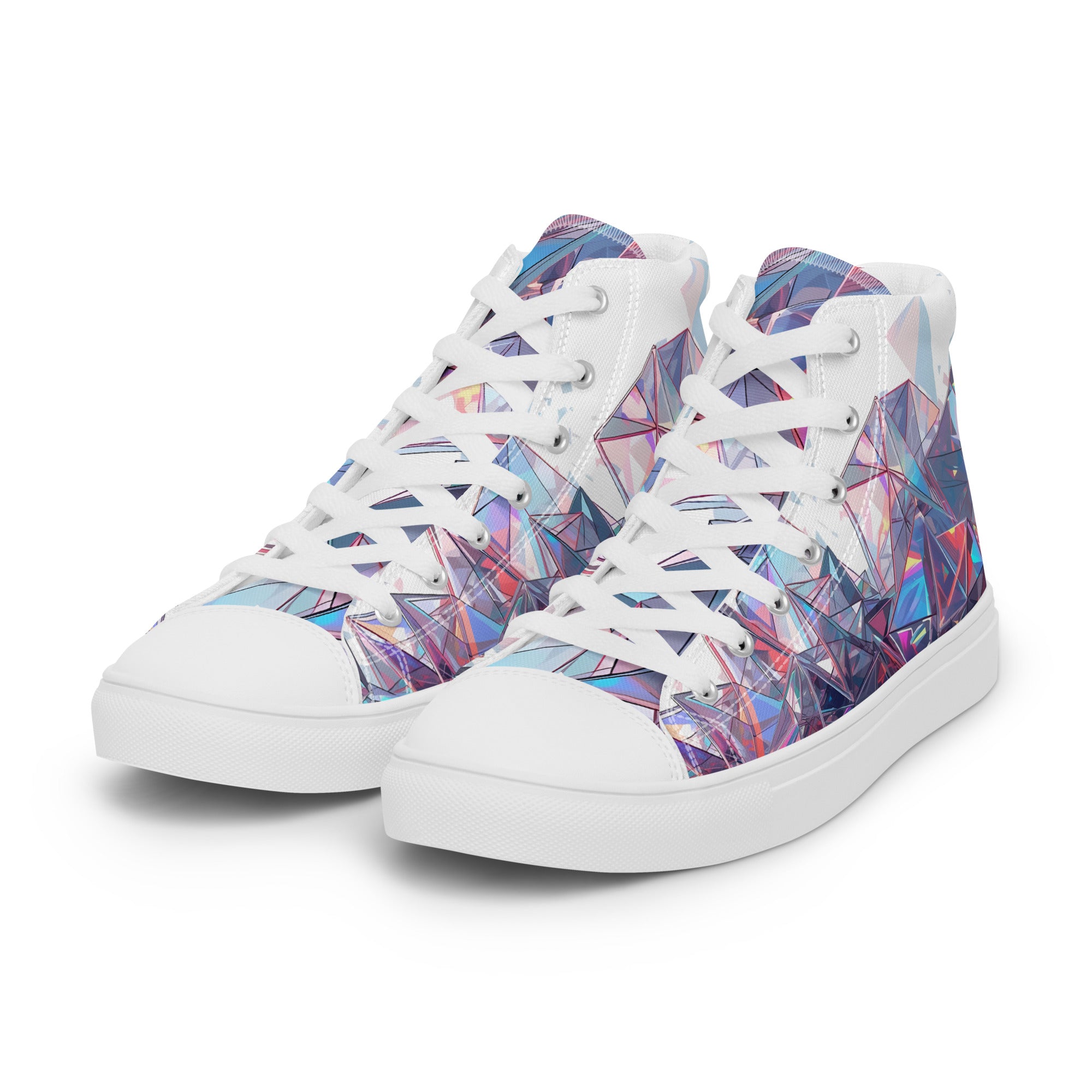 Women’s high top canvas shoes