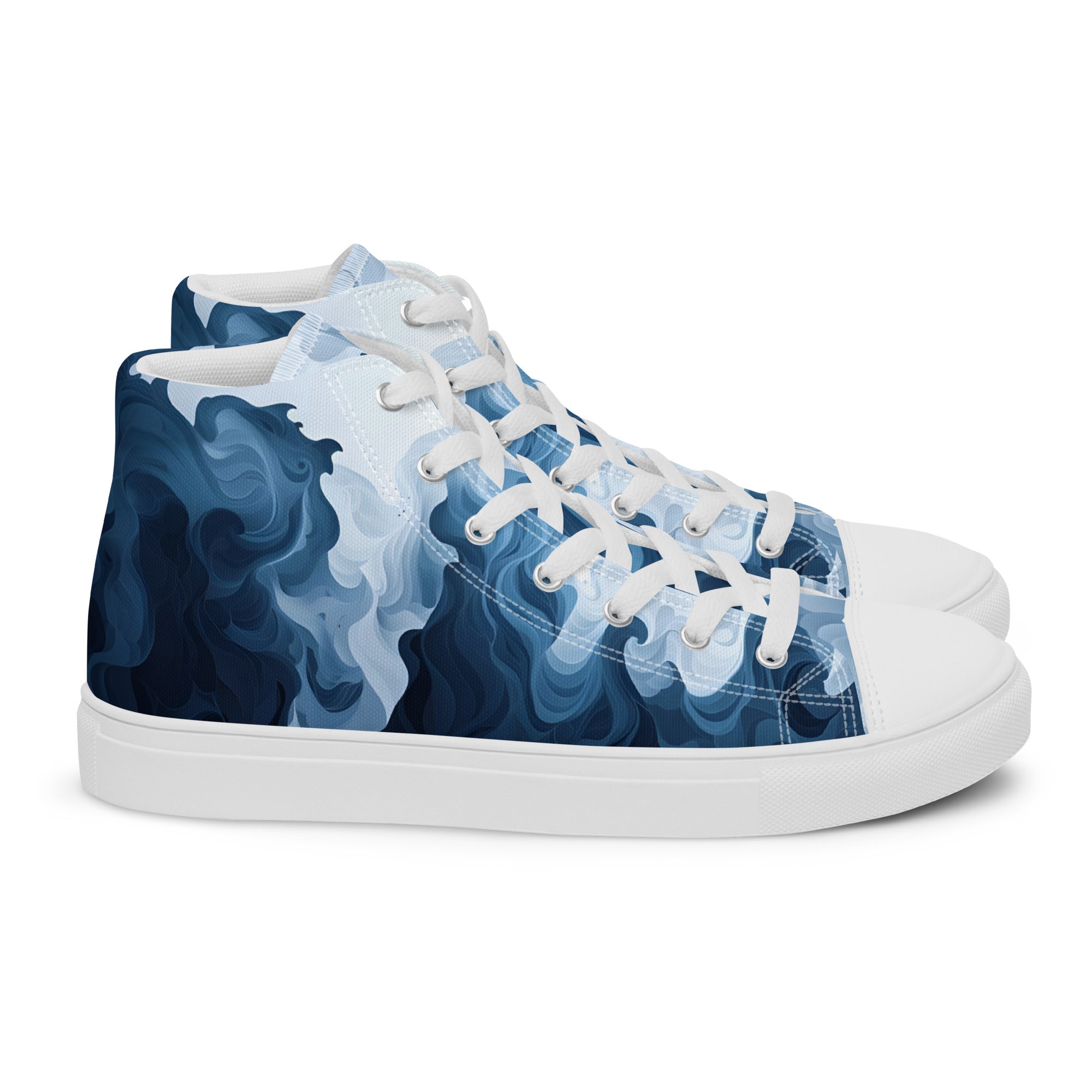 Women’s high top canvas shoes