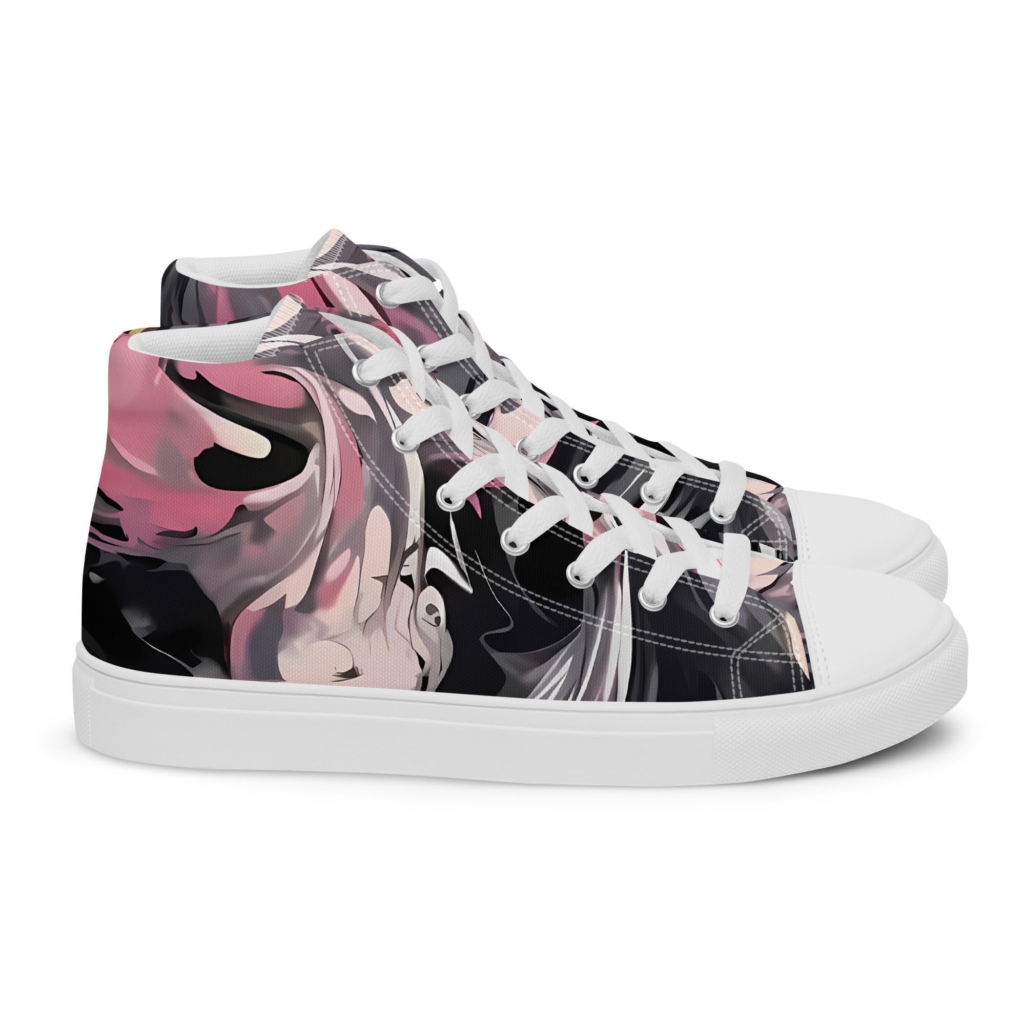 Women’s high top canvas shoes