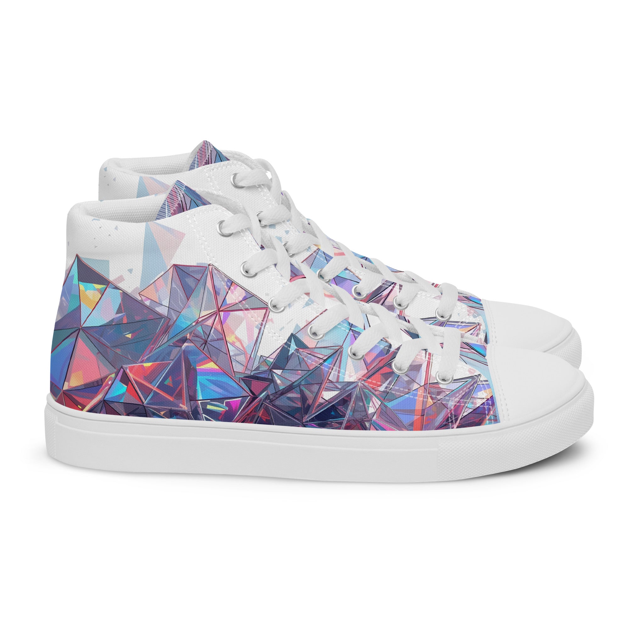 Women’s high top canvas shoes
