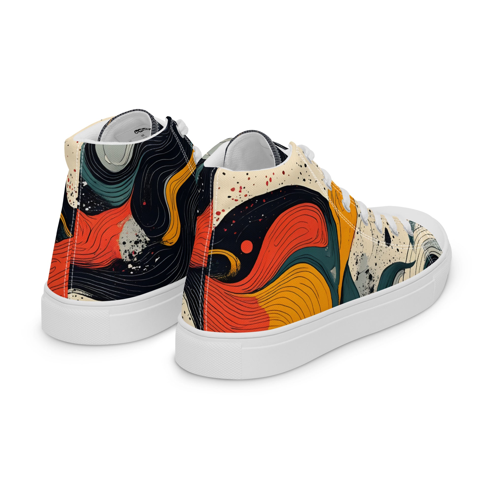 Women’s high top canvas shoes
