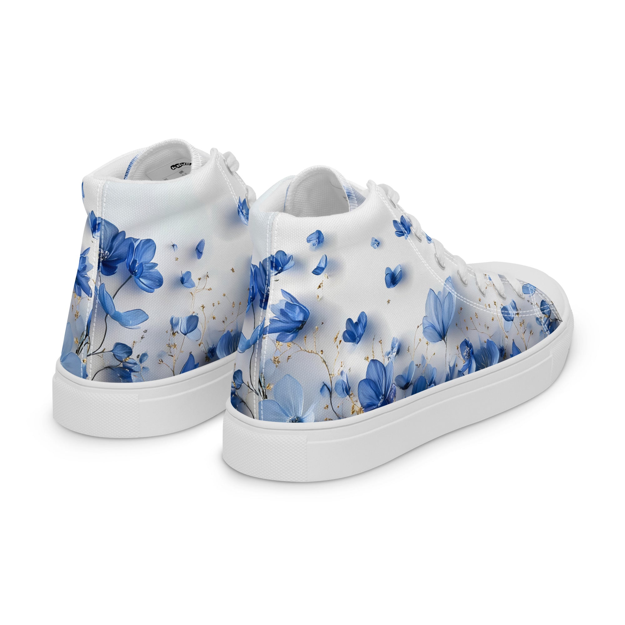 Women’s high top canvas shoes