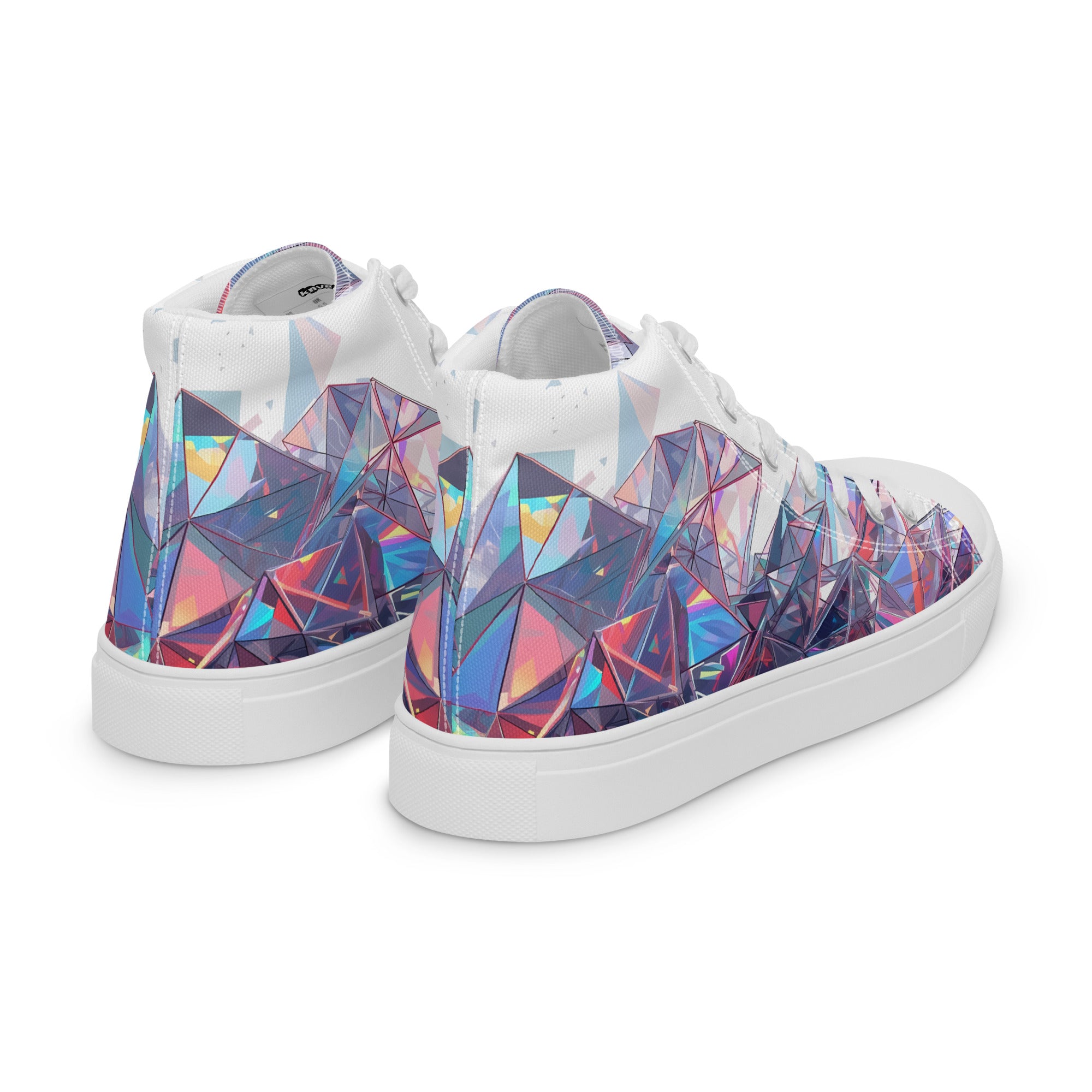 Women’s high top canvas shoes