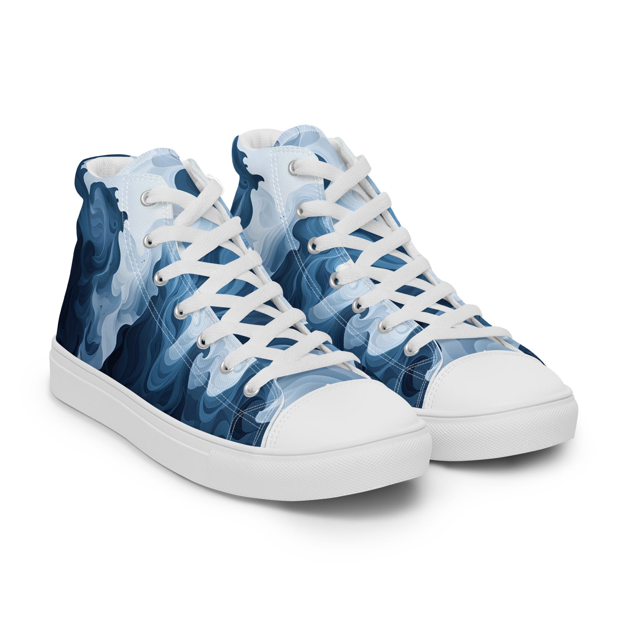 Women’s high top canvas shoes