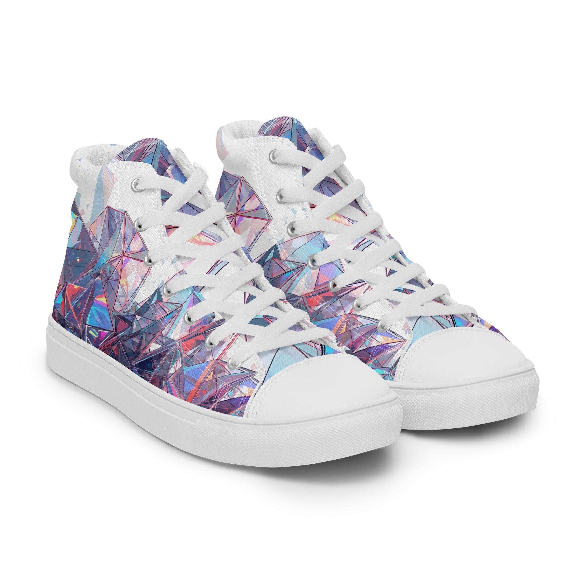 Women’s high top canvas shoes